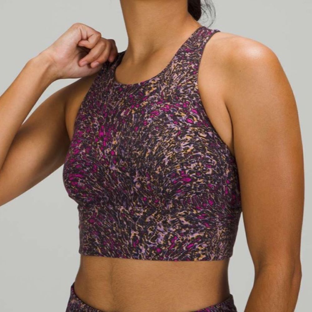 Lululemon Wunder Train Long-Line Bra *Medium Support, C/D Cups
Topography Multi
